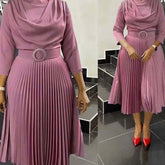 Spring Summer Office Lady Party Slim DressElegant African Dresses Women's Spring Summer Office Lady Party Slim D